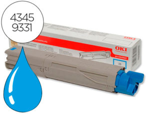 TONER OKI C3300/3400/3450 CIAN -2500 PAG- TYPE C9