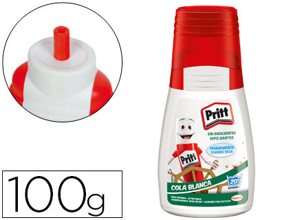 PEGAMENTO PRITT COLA BLANCA 100GRS UNIDAD