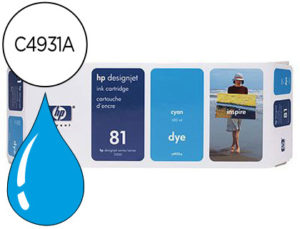 INK-JET HP N. 81 CIAN 680ML DESIGNJET 5000/5500