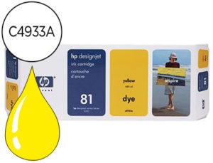 INK-JET HP N. 81 AMARILLO 680ML DESIGNJET 5000/5500