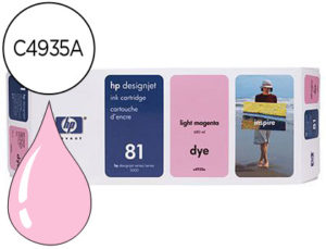 INK-JET HP N. 81 MAGENTA CLARO CLARO 680ML DESIGNJET 5000/5500