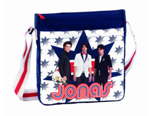 CARTERA ESCOLAR SAFTA JONAS BOLSITO BANDOLERA 27X5,5X29 CMS