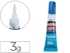 PEGAMENTO LOCTITE POWER EASY 3 GRS ADHESIVO INSTANTANEO