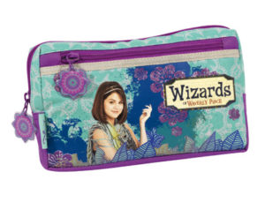 BOLSO ESCOLAR PORTATODO DOBLE CREMALLERAS JAIMARC MAGOS DE WAVERLY PLACE 21,5X13X4 CMS