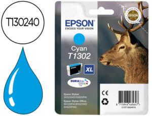 INK-JET EPSON STYLUS T1302 CIAN OFFICE BX320F – EXTRA ALTA CAPACIDAD –