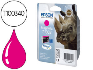 INK-JET EPSON STYLUS T1003 MAGENTA SX515W / 600FW / 610FW / OFFICE B40W / BX600FW / 610FW