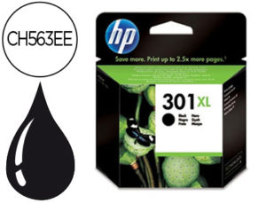 INK-JET HP 301XL NEGRO