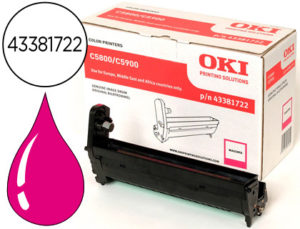 TAMBOR OKI C5800 C5900 C5550 MAGENTA -20.000 PAG-