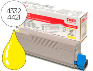 TONER OKI C5800 C5900 C5550 AMARILLO -5.000 PAG-