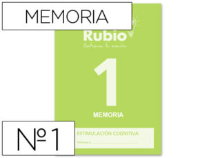 CUADERNO RUBIO ENTRENA TU MENTE ESTIMULACION COGNITIVA MEMORIA 1