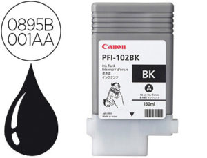 INK-JET CANON PFI-102BK INK TANK BLACK