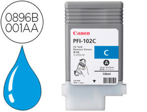 INK-JET CANON PFI-102C INK TANK CYAN