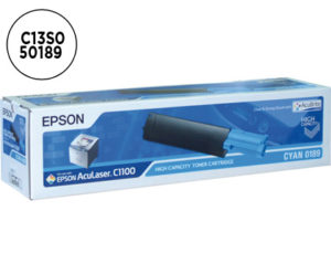 TONER EPSON ACULASER C1100 CYAN -4000 PAG-