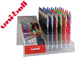 BOLIGRAFO UNI-BALL FANCY UMN 207 0,7MM TINTA GEL -COLORES SURTIDOS