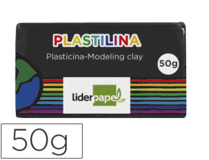 PLASTILINA LIDERPAPEL NEGRO UNIDAD TAMAÑO PEQUEÑO