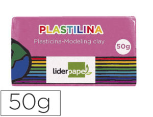 PLASTILINA LIDERPAPEL ROSA UNIDAD TAMAÑO PEQUEÑO