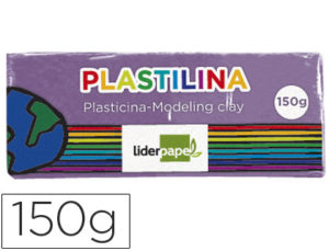 PLASTILINA LIDERPAPEL LILA UNIDAD TAMAÑO MEDIANO