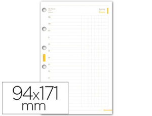 RECAMBIO AGENDA FINOCAM C998 DIA PAGINA 94X171 MM