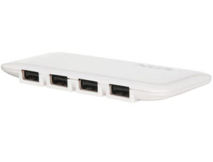 HUB USB 2.0 NGS 7 PUERTOS ALIMENTADOR BLANCO