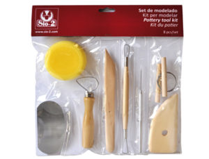 INSTRUMENTOS DE MODELAR ARCILLA SIO COMPUESTO POR 8 PIEZAS