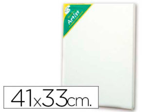 BASTIDOR ARTIST 6F LIENZO GRAPADO TRASERO ALGODON 100% 41X 33 CM