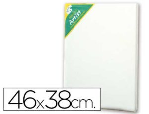BASTIDOR ARTIST 8F LIENZO GRAPADO TRASERO ALGODON 100% 46X 38 CM