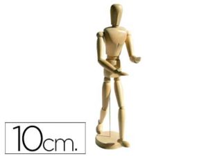 MANIQUI DE PINTURA ARTIST MADERA MASCULINO 10 CM