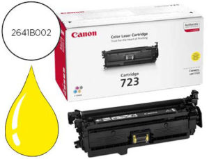 TONER CANON LASER CRG 723 AMARILLO 5000 PAG