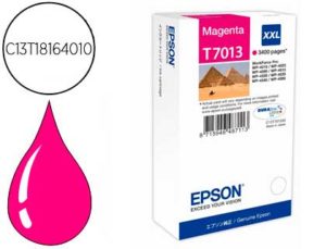 INK-JET EPSON STYLUS T7013 MAGENTA XL WP-4000 4500 CAPACIDAD 3400 PAG