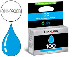 INK-JET LEXMARK 100 BC BL CIAN CAPACIDAD 200 PAG