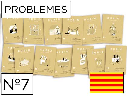 CUADERNO RUBIO PROBLEMES Nº 7 CATALAN