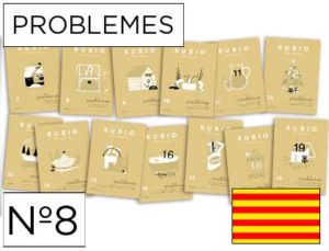 CUADERNO RUBIO PROBLEMES Nº8 CATALAN