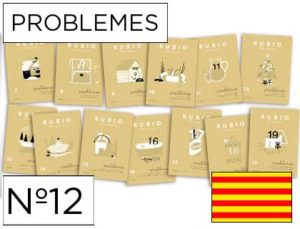 CUADERNO RUBIO PROBLEMES Nº12 CATALAN