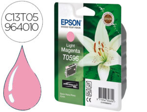 INK-JET EPSON STYLUS PHOTO R2400 T0596 MAGENTA CLARO 640 PAG