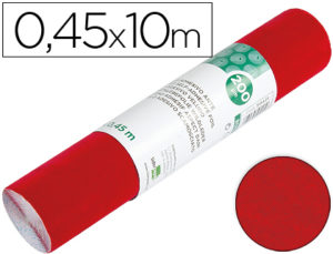 ROLLO ADHESIVO LIDERPAPEL ESPECIAL ANTE ROJO ROLLO DE 0,45 X 10 MT