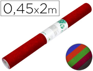 ROLLO ADHESIVO LIDERPAPEL ESPECIAL ANTE COLORES SURTIDOS ROLLO DE 0,45 X 2 MT