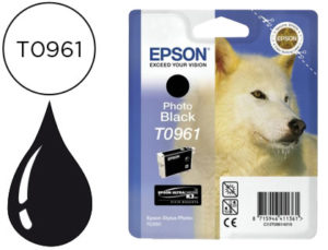 INK-JET EPSON STYLUS PHOTO R2880 T0961 NEGRO
