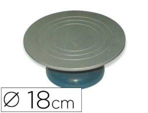 TORNETA DE ESCULTOR SIO-2 METALICA 18 CM BASE GOMA ANTIDESLIZANTE