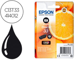 INK-JET EPSON EXPRESSION PREMIUM FOTO T3341 XP-530 / XP-630 / XP-640 / XP-830 / XP-900 NEGRO 200 PAG