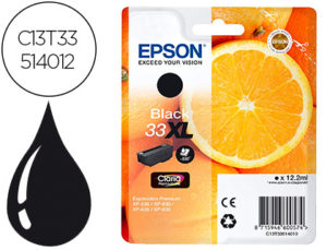 INK-JET EPSON EXPRESSION PREMIUN T3351 33XL XP-530 / XP-630 / XP-640 / XP-830 / XP-900 NEGRO 530 PAG