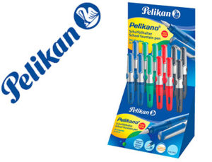 PLUMA PELIKAN SUPER GRIP PELIKANO P480D/12 PUNTO MEDIO EXPOSITOR DE 12 UNIDADES COLORES SURTIDOS