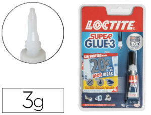 PEGAMENTO LOCTITE 3 GR ADHESIVO INSTANTANEO CAJA PROMO 36+4