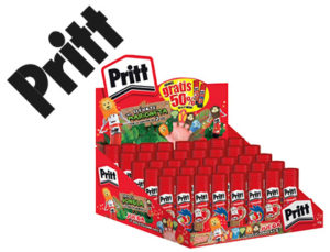 PEGAMENTO PRITT EN BARRA 22 GR EXPOSITOR 34+6
