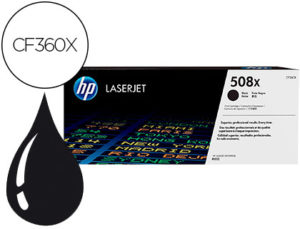TONER HP COLOR LASERJET ENTREPRISE M552 / M553 / M577 NEGRO 12500 PAGINAS