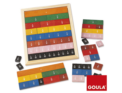 JUEGO GOULA DIDACTICO INICIACION FRACCIONES