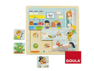 PUZZLE GOULA CLINICA VETERINARIA 16 PIEZAS