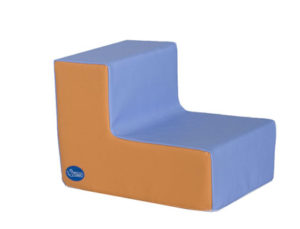 SILLON SUMO DIDACTIC PEQUEÑO INDIVIDUAL ASIENTO 15 CM CELESTE / NARANJA 30X40X30 CM