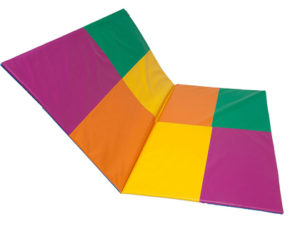 TATAMI SUMO DIDACTIC PLEGABLE MULTICOLOR 2 CUERPOS 200X150X2 CM