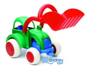 JUEGO VIKINGTOYS TRACTOR POLIPROPILENO 28 CM