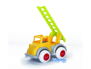 JUEGO VIKINGTOYS MIDI CAMION BOMBERO POLIPROPILENO FLEXIBLE 21 CM